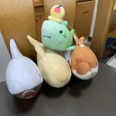 れおなるど　ぬいぐるみキーチェーン　サメ　４種