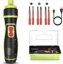 ♥️現品限り♥️工具セット 電動ドリル ドライバー ライト付 USB充電 DIY
