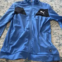 PUMA ジップアップジャケット 青 黒