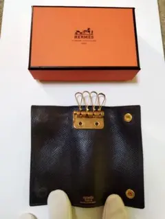 エルメスのキーケース 4連