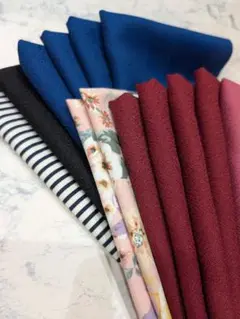 最終値下げ　生地　ハギレ　13枚　30×35