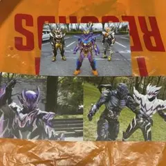 仮面ライダーストア　ガヴ　夏映画　ビジュアルカード　カリエス　ヴラム　ヴァレン