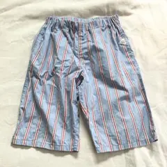 ☆匿名配送☆skape ストライプ柄ハーフパンツ 130cm