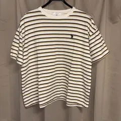 U.S. POLO ASSN. ユーエスポロアッスン ボーダーTシャツ　ベージュ