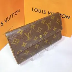 93❤️美品❤️ルイヴィトン モノグラム 茶色 レディース 長財布インターナショナル