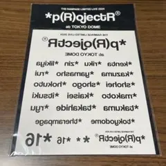 THE RAMPAGE *p(R)ojectR®タトゥーシール