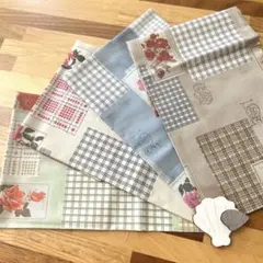 84・YUWAこうの早苗さん・カットクロス4枚set