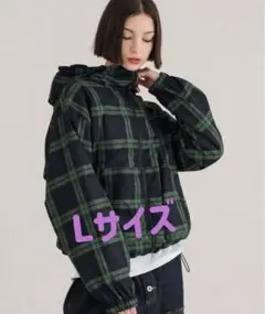 WISH FOR EVER リバーシブルマウンテンパーカー WISH FOR EVER（ウィッシュフォーエバー）の「DRAW CORD