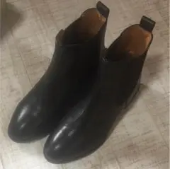 美品! piche サイドゴア ショートブーツ ブラック 36