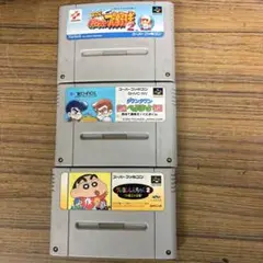 スーパーファミコンソフト　3本セット　作動未確認