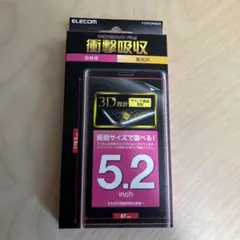 ELECOM P-52FLPKRGN CLEAR スマホフィルム