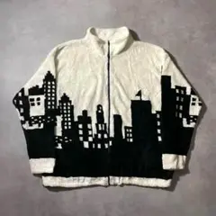 90s USA製 Black Mountain fleece boa jkt