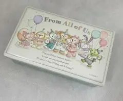 ※缶のみ ダッフィー フレンズ 東京ディズニーシー チョコレート缶 Duffy
