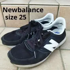 ニューバランス　Newbalance　U220 BK 25cm　black　黒
