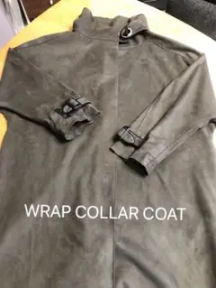 WRAP COLLAR COAT