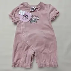 新品　フタフタ　サンリオマイメロ　My Melody ロンパース 70サイズ