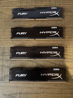 HyperX FURY DDR4 8GB ×4 32GB 2933MHz