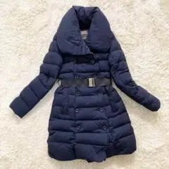美品✨タトラス ダウンジャケット アゴーニャ ベルト付き ネイビー M