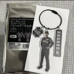 中野拓夢　阪神タイガース　ワイヤーリングアクリルキーホルダー