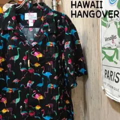 HAWAII HANGOVERハワイハングオーバーアロハシャツXL古着(1778