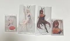NIKKE 一番くじ ニケ 勝利の女神　ブラン　ノワール　アクスタ　チャーム
