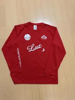 【赤】ルースイソンブラ プラシャツ 長袖