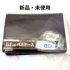 レイメイ藤井 パスケース カードケース付 1面 合皮 ブラウン GLP9003C