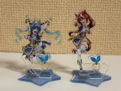 トウカイテイオー ツインターボ アクリルスタンド2個 ウマ娘プリティーダービー