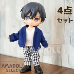 オビツ11 ねんどろいどどーる 可 服 男の子 セット 靴 カジュアル シャツ