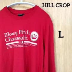 HILL CROP✨長袖Tシャツ レッドL