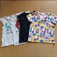 女の子　キッズ　半袖Tシャツ4枚セット 120cm