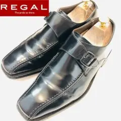 ★美品★定価27600円！リーガル REGAL モンクストラップ 24.5EE