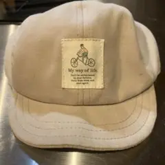 テータテート tete a tete キャップ 帽子 ベージュ 48cn
