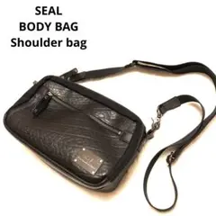 Seal シール トラベルミニショルダー ショルダーバッグ ボディバッグ 黒