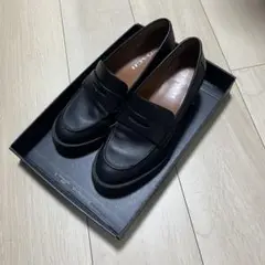 COACH コーチ ローファー 24cm 厚底 ヒール 箱あり
