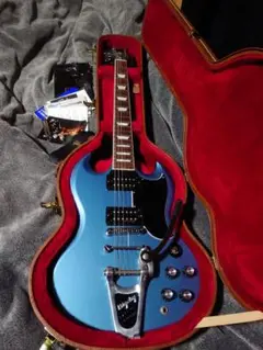 Gibson93年SG Standard CAB青 ハードケースピックアップ付 Gibson93年SG Standard CAB青 ハードケースピックアップ付