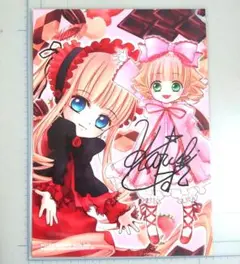 PEACH-PIT FANBOX 直筆サイン色紙 ローゼンメイデン 水銀燈 m25884287081_1.jpg?1723885964