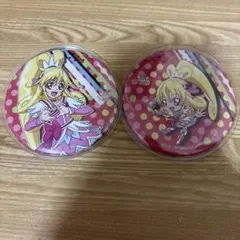 ドキドキプリキュア　キュアハート　相田マナ　15thライブ缶バッジ　等身　SD