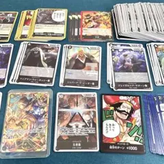黒 SEC・SR以下合計144枚まとめ売り ワンピースカード 受け継がれる意志