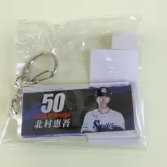 ヤクルトスワローズ　北村恵吾キーホルダー