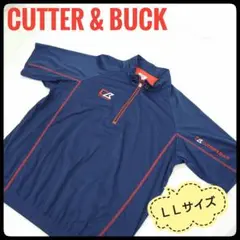 CUTTER&BUCK　カッターアンドバック　半袖 ハーフジップ ブルゾン　LL