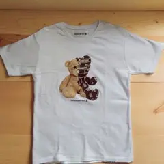 Hollywood Rich & 　テディベア　半袖　Tシャツ　M　白