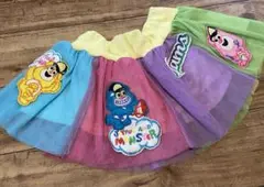 JAM キッズ　スカート　100 レインボー