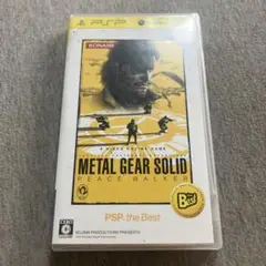 メタルギアソリッド ピースウォーカー PSP the Best psp B