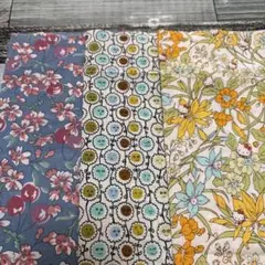 リバティ 20cm角×3枚セット
