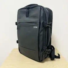 未使用 拡張可能リュック 黒 出張 旅行などに 22L → 38L