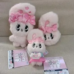 エスターバニー　ピンク 3点セット
