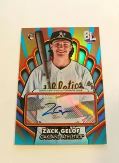 ザック・ゲロフ(RC)　サインカード　2024 Topps Big League
