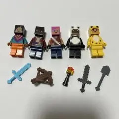 レゴ　マインクラフト　ミニフィグ
