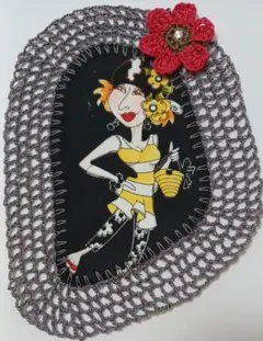 ロラライハリス　ハンドメイド　コースター